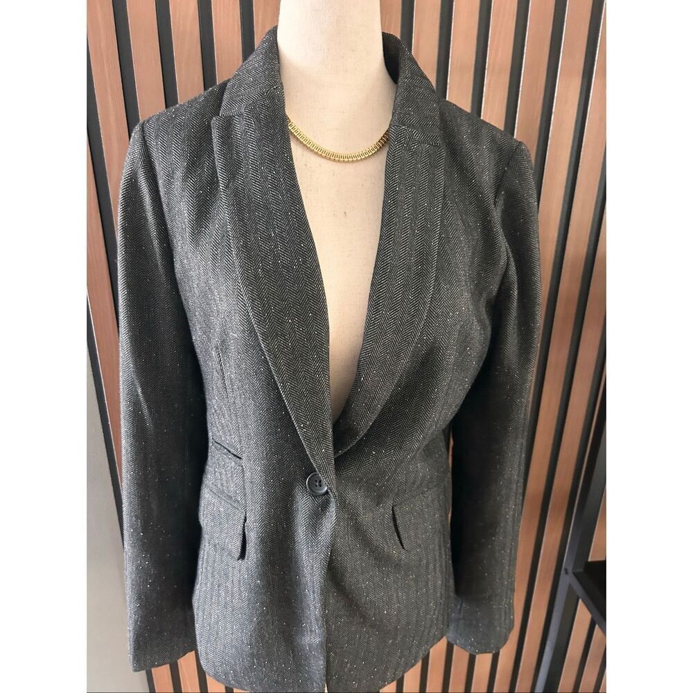 Banana republic grey blazer size 4 work attire work blazer